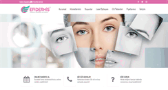 Desktop Screenshot of epidermislife.com